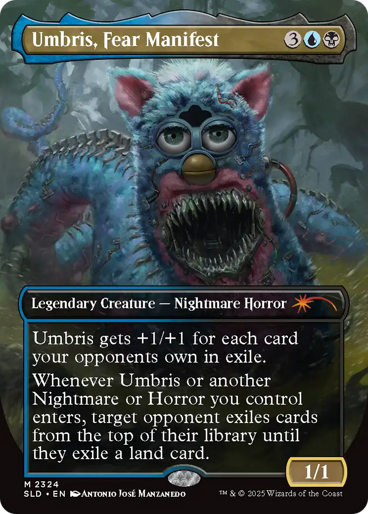 Umbris, Fear Manifest - Borderless - Full Art [SLD-2324]
