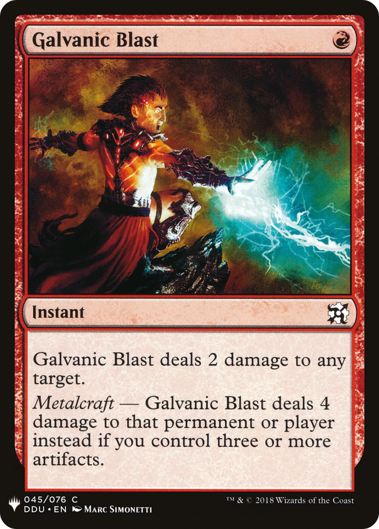 Galvanic Blast [PLST-DDU-45]