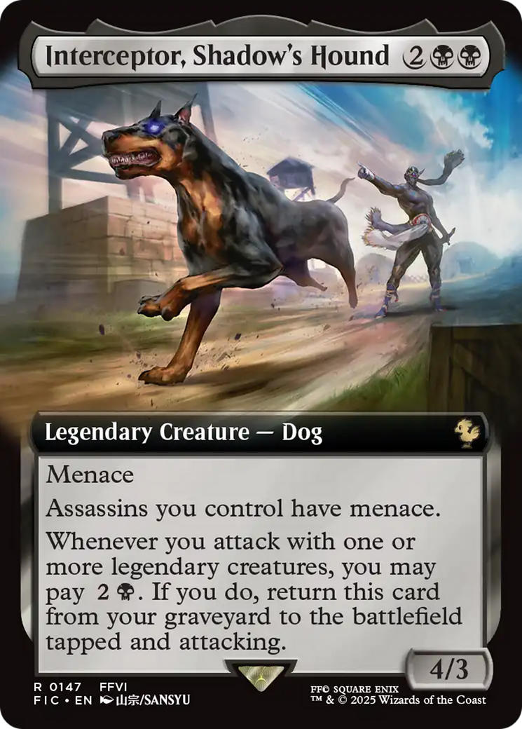 Interceptor, Shadow's Hound - Extended Art [FIC-147]