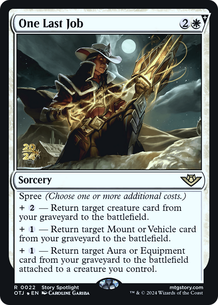 One Last Job - Prerelease Promo [POTJ-22s]
