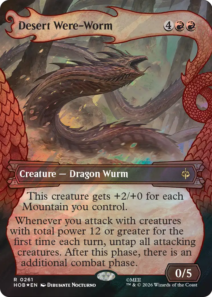 Desert Were-Worm [HOB-261]