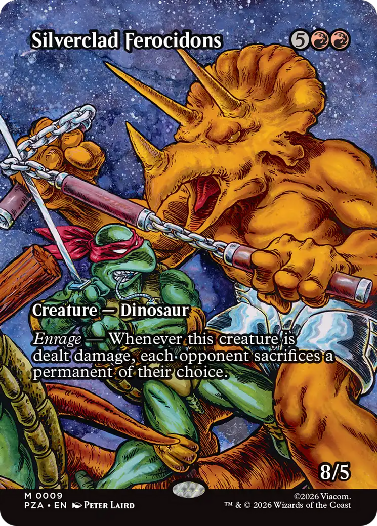 Silverclad Ferocidons - Borderless - Full Art [PZA-9]
