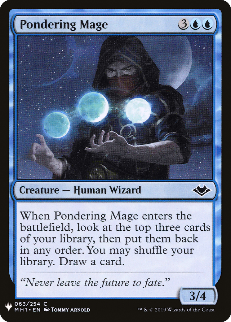 Pondering Mage [PLST-MH1-63]