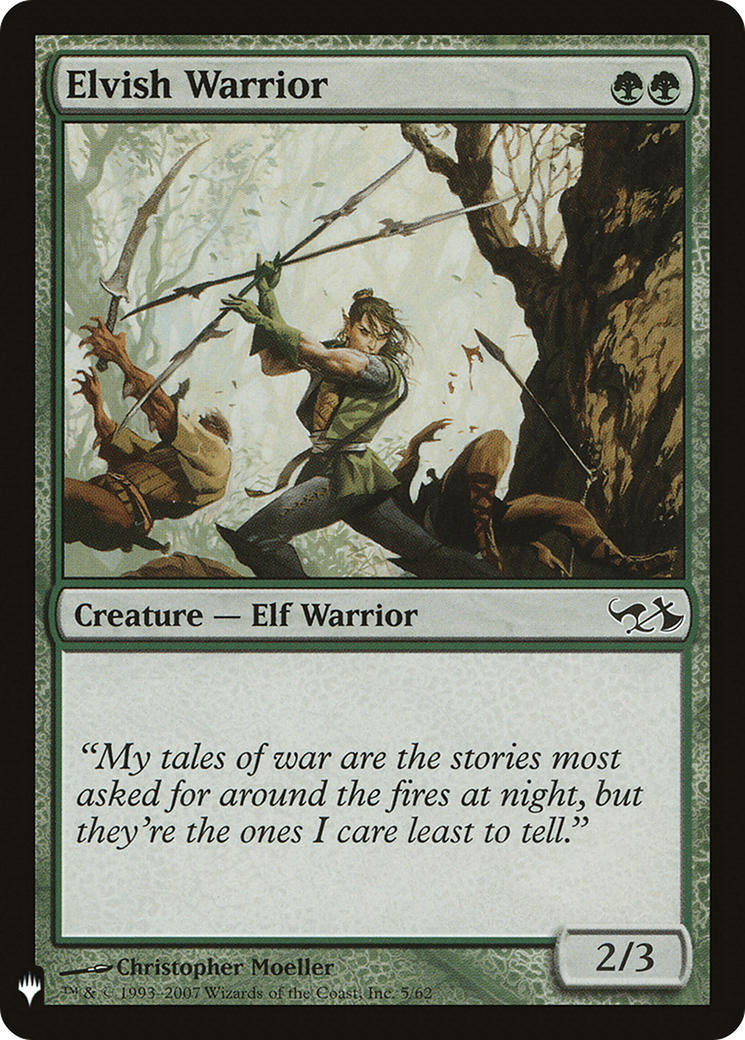 Elvish Warrior [PLST-DD1-5]
