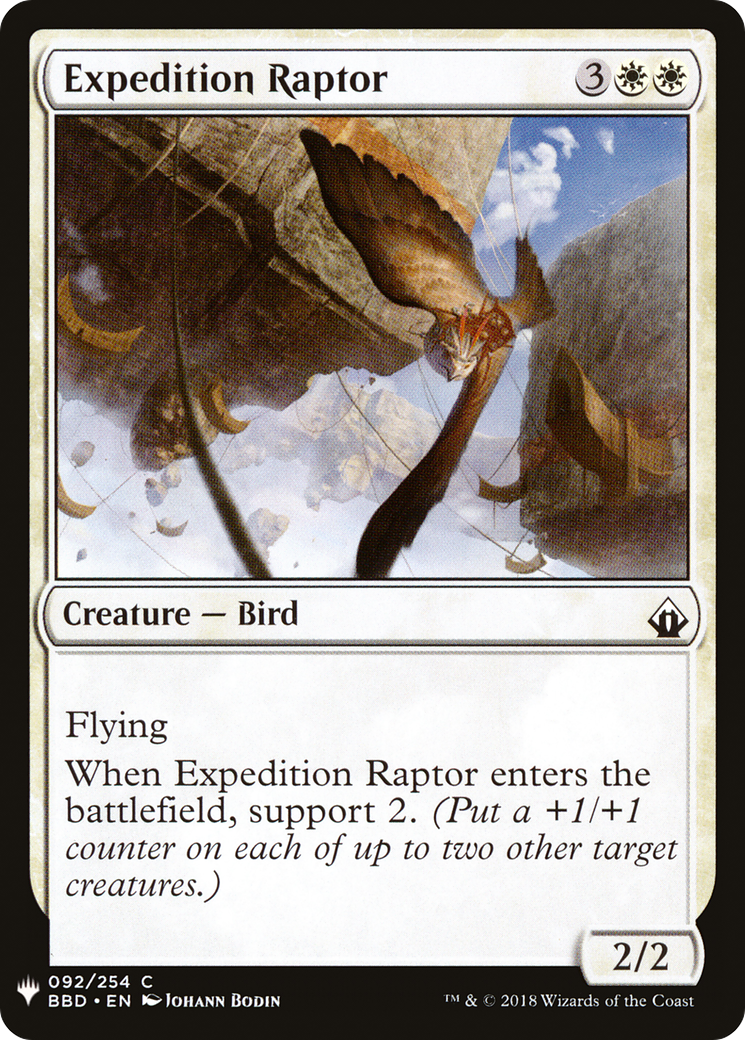 Expedition Raptor [PLST-BBD-92]
