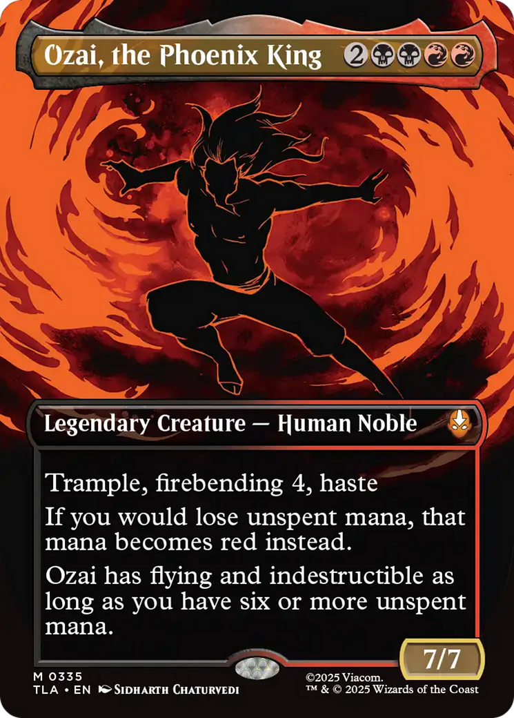 Ozai, the Phoenix King - Borderless - Full Art [TLA-335]
