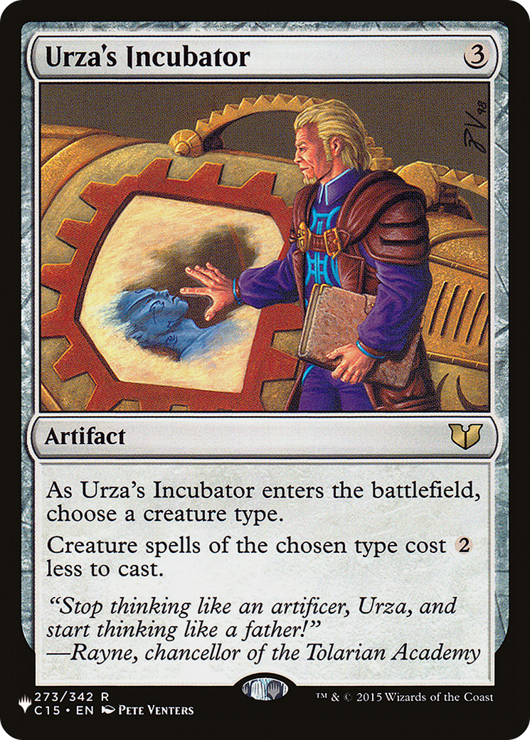 Urza's Incubator [PLST-C15-273]