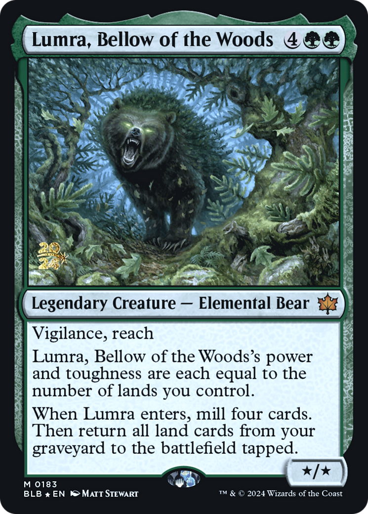 Lumra, Bellow of the Woods - Prerelease Promo [PBLB-183s]