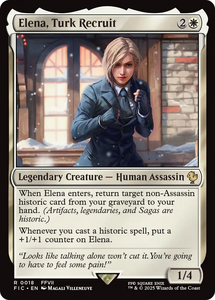 Elena, Turk Recruit [FIC-18]