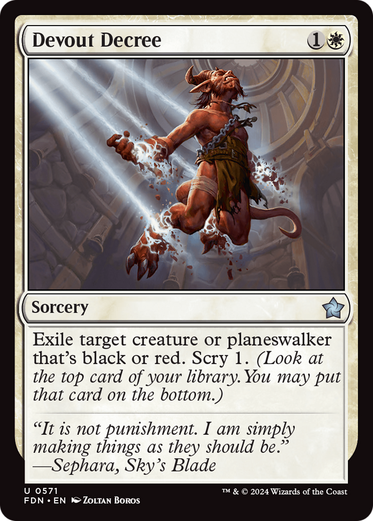 Devout Decree [FDN-571]