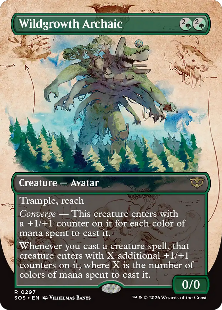 Wildgrowth Archaic - Borderless - Showcase - Full Art [SOS-297]