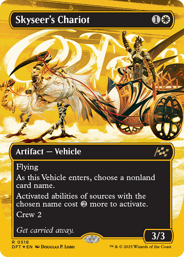 Skyseer's Chariot - Borderless - First Place Foil [DFT-518]
