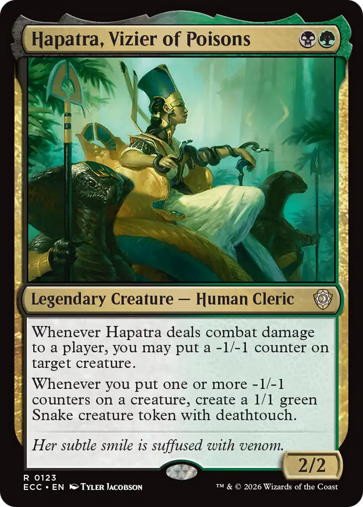 Hapatra, Vizier of Poisons [ECC-123]