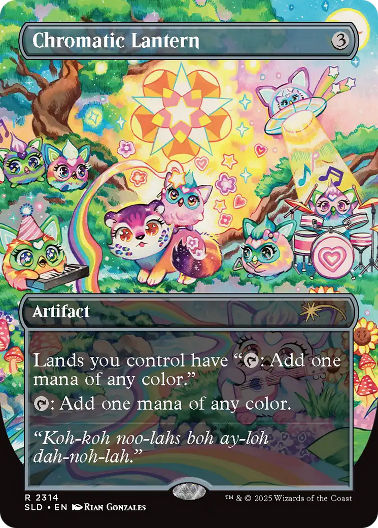 Chromatic Lantern - Borderless - Full Art [SLD-2314]