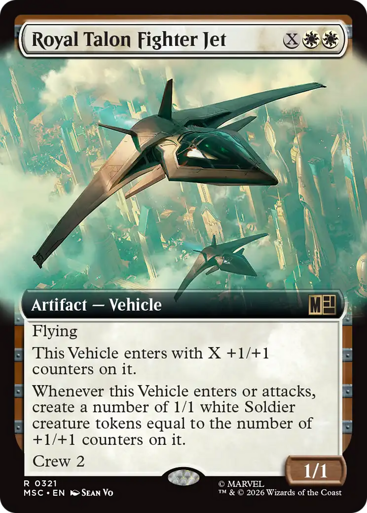 Royal Talon Fighter Jet - Extended Art [MSC-321]