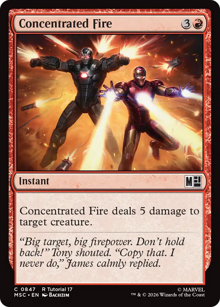 Concentrated Fire [MSC-847]