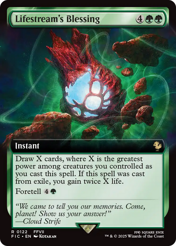 Lifestream's Blessing - Extended Art [FIC-122]