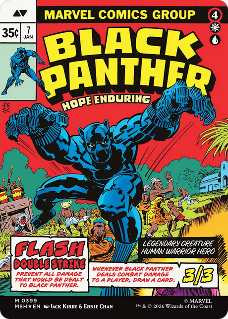 King T'Challa // Black Panther, Hope Enduring - Borderless [MSH-399]