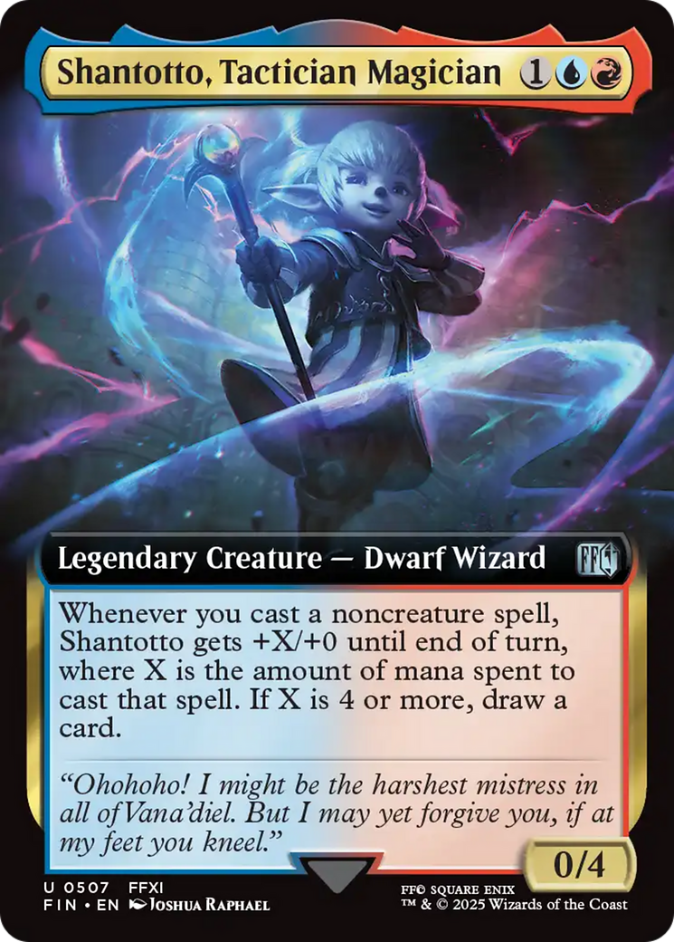 Shantotto, Tactician Magician - Extended Art [FIN-507]
