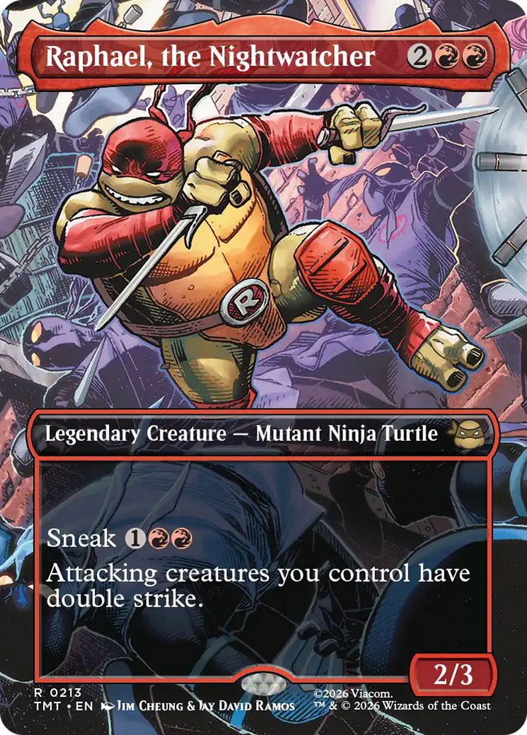 Raphael, the Nightwatcher - Borderless - Full Art [TMT-213]