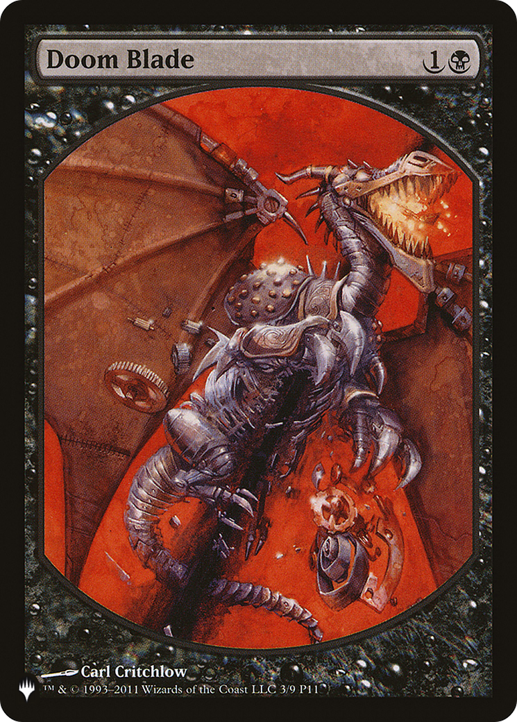 Doom Blade - Full Art [PLST-P11-3]