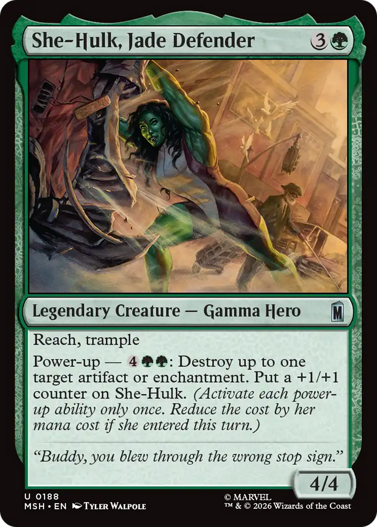 She-Hulk, Jade Defender [MSH-188]