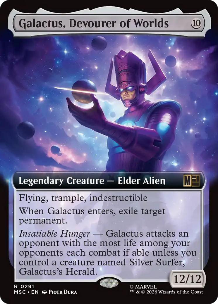 Galactus, Devourer of Worlds - Extended Art [MSC-291]
