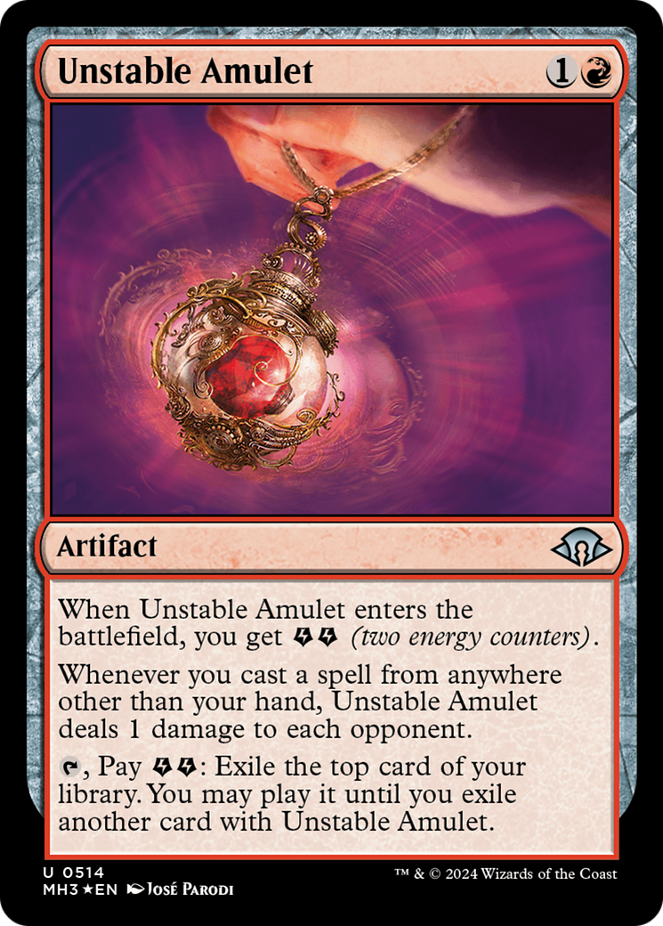 Unstable Amulet [MH3-514]