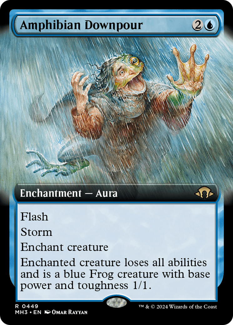 Amphibian Downpour - Extended Art [MH3-449]
