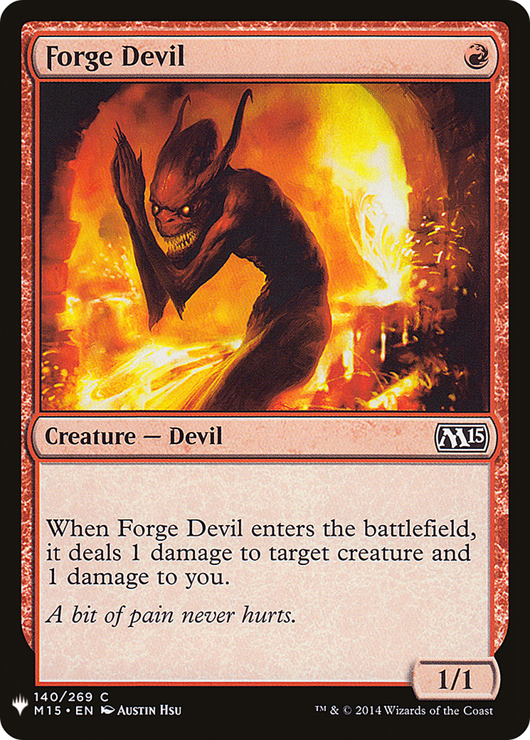 Forge Devil [PLST-M15-140]