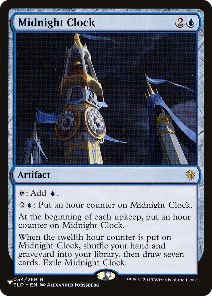 Midnight Clock [PLST-ELD-54]