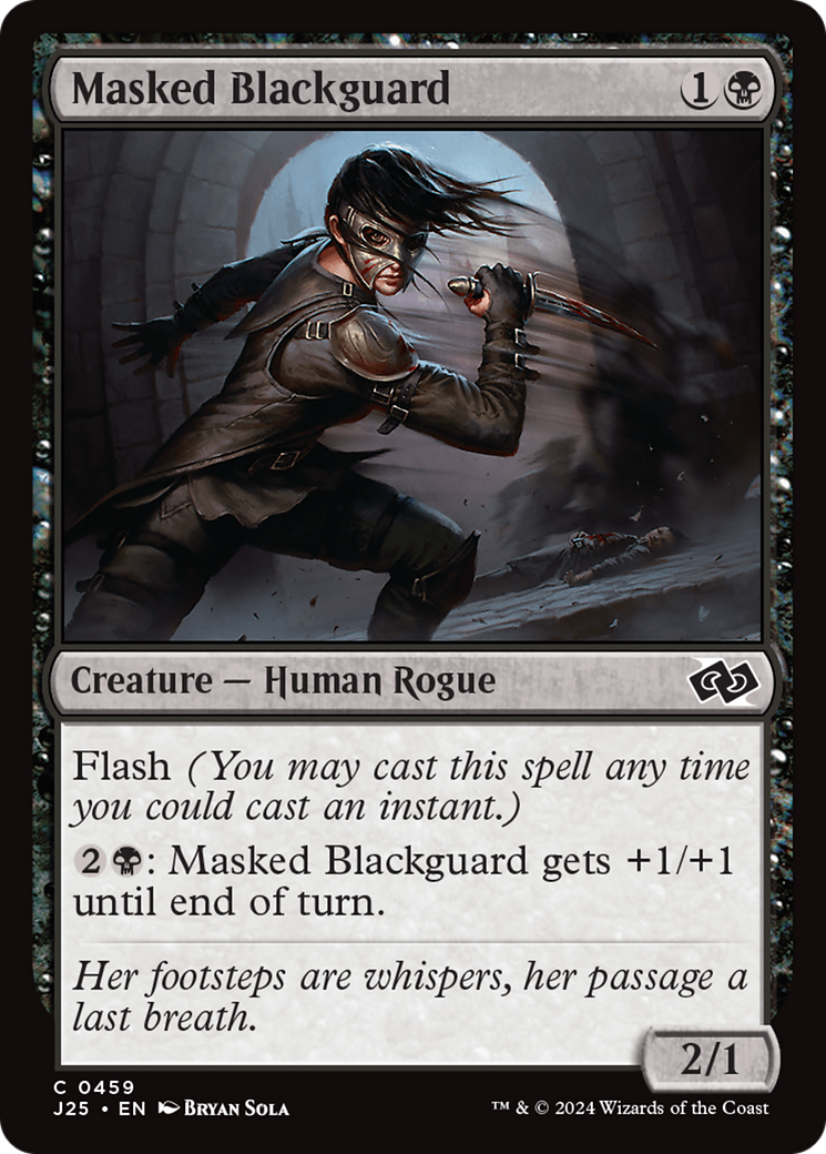 Masked Blackguard [J25-459]