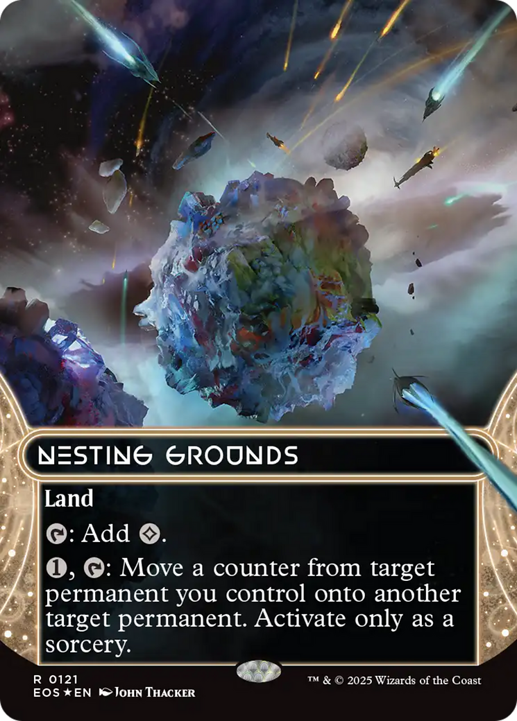 Nesting Grounds - Borderless - Galaxy Foil - Full Art [EOS-121]