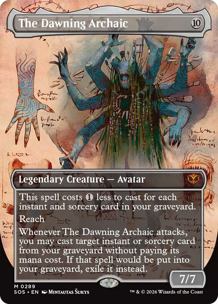The Dawning Archaic - Borderless - Showcase - Full Art [SOS-289]
