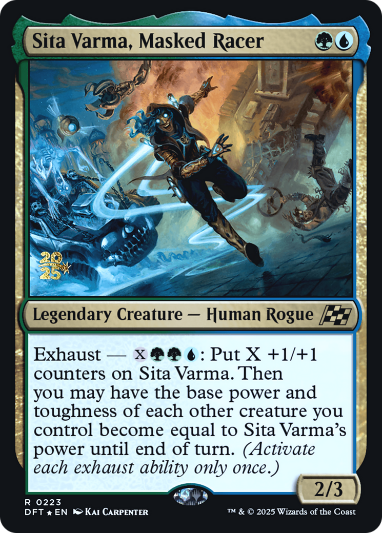 Sita Varma, Masked Racer - Prerelease Promo [PDFT-223s]