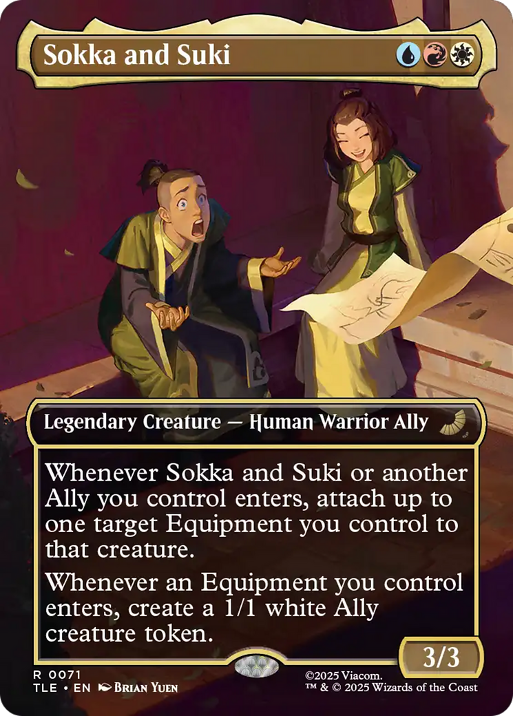 Sokka and Suki - Borderless - Full Art [TLE-71]
