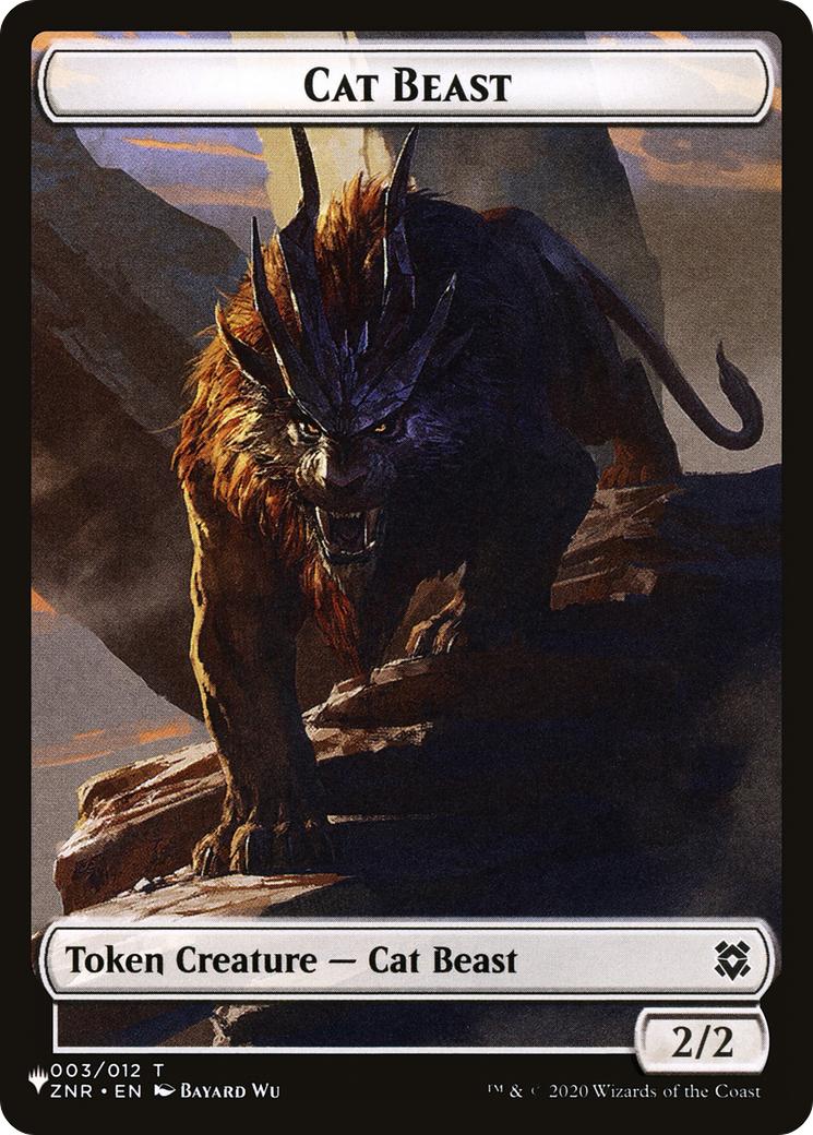 Cat Beast - Full Art [PLST-TZNR-3]