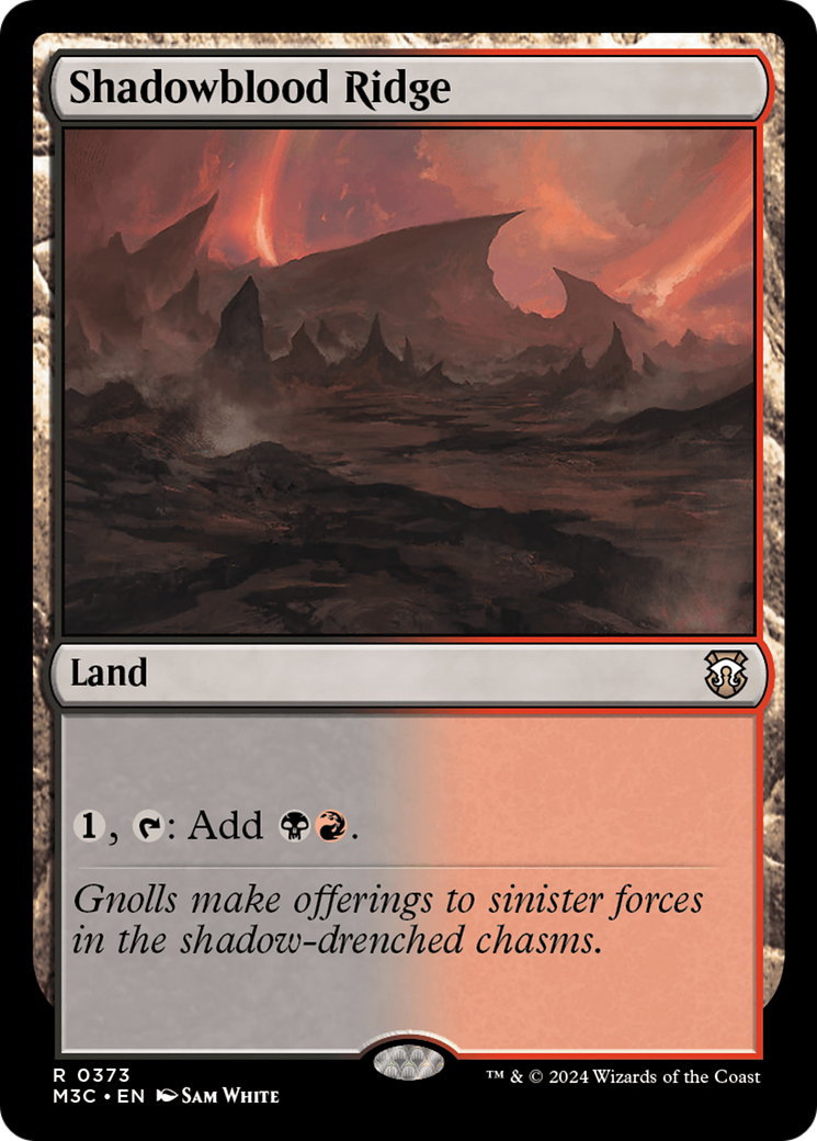 Shadowblood Ridge [M3C-373]