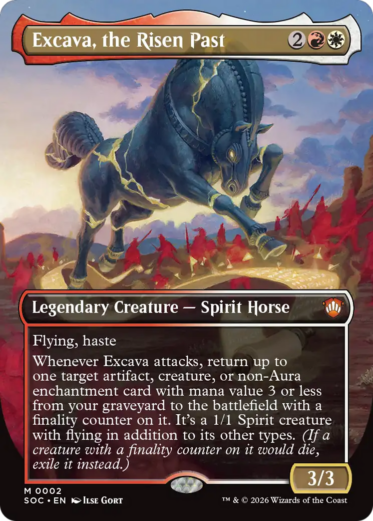 Excava, the Risen Past - Borderless - Full Art [SOC-2]
