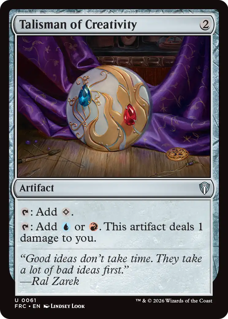 Talisman of Creativity [FRC-61]