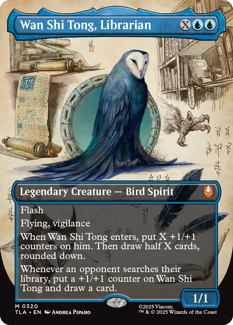 Wan Shi Tong, Librarian - Borderless - Full Art [TLA-320]