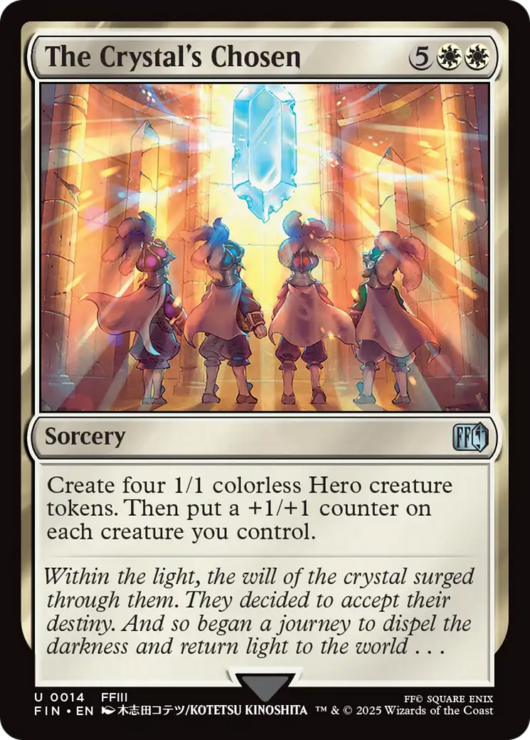 The Crystal's Chosen [FIN-14]