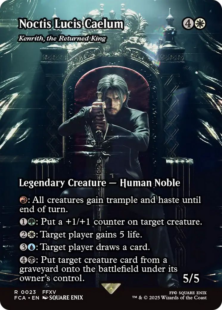 Kenrith, the Returned King - Borderless - Full Art [FCA-23]