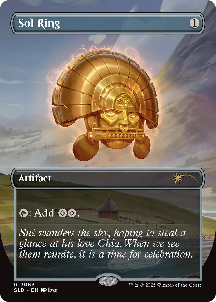 Sol Ring - Borderless - Full Art [SLD-2063]