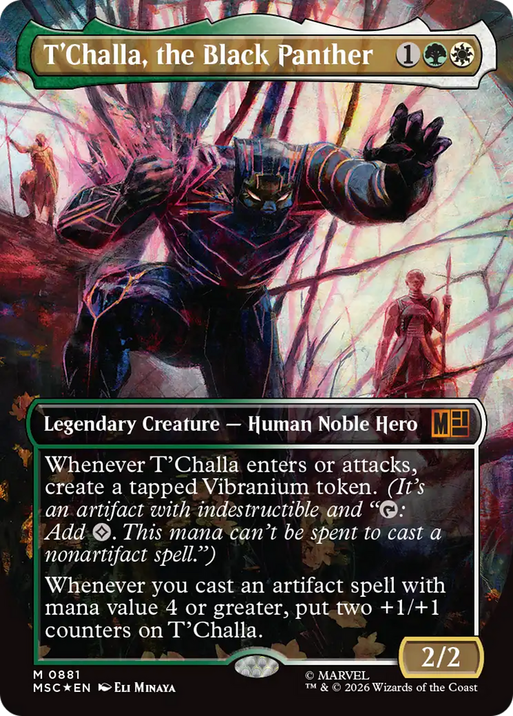 T'Challa, the Black Panther - Borderless [MSC-881]
