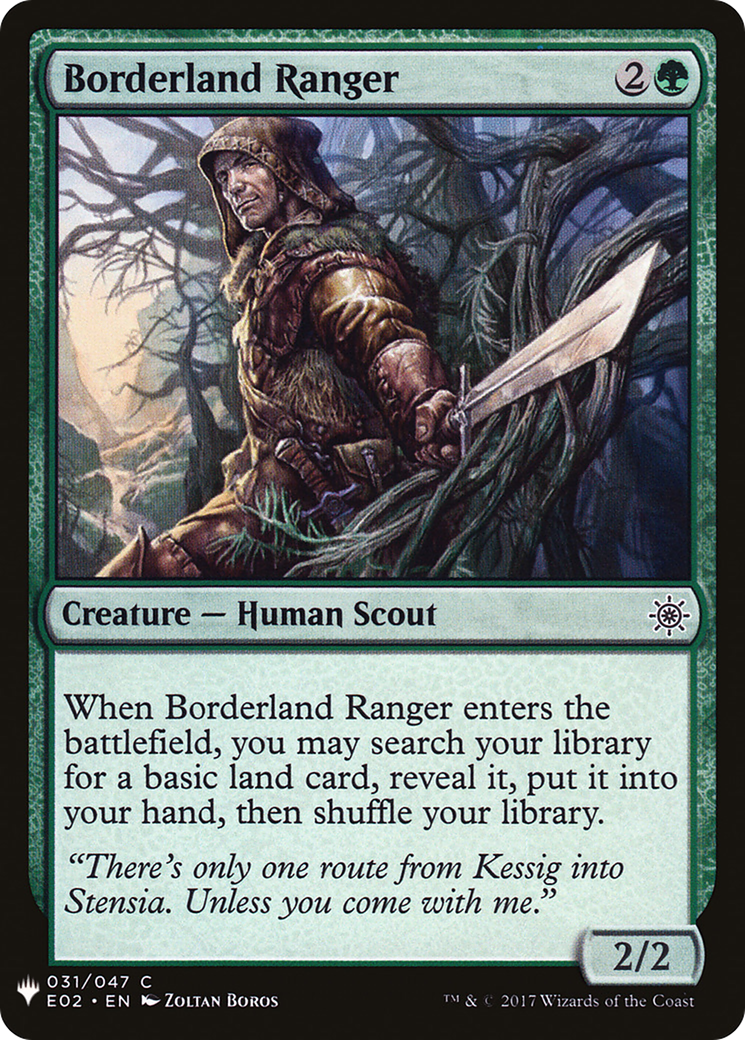 Borderland Ranger [PLST-E02-31]