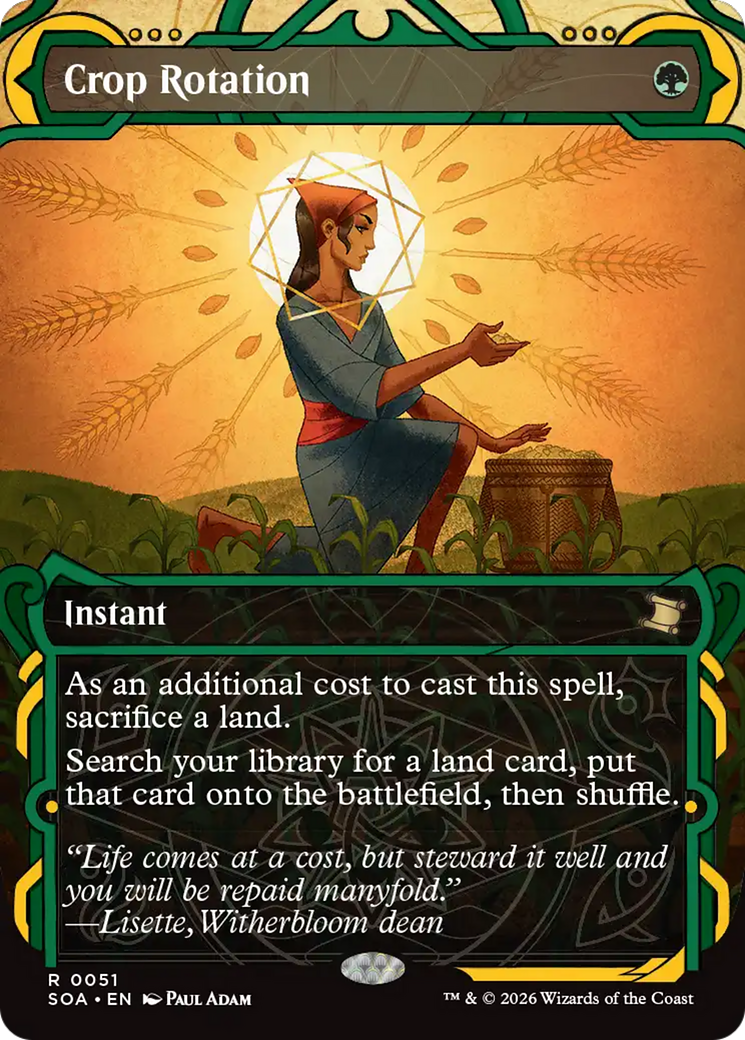 Crop Rotation - Borderless - Showcase [SOA-51]