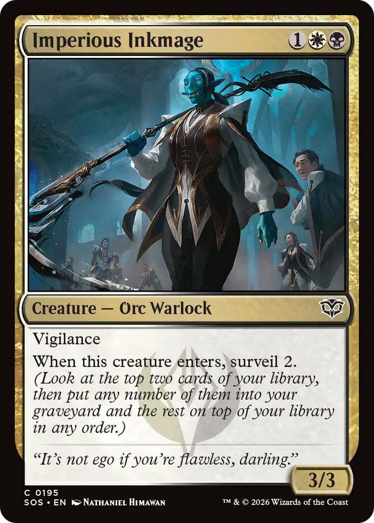 Imperious Inkmage [SOS-195]