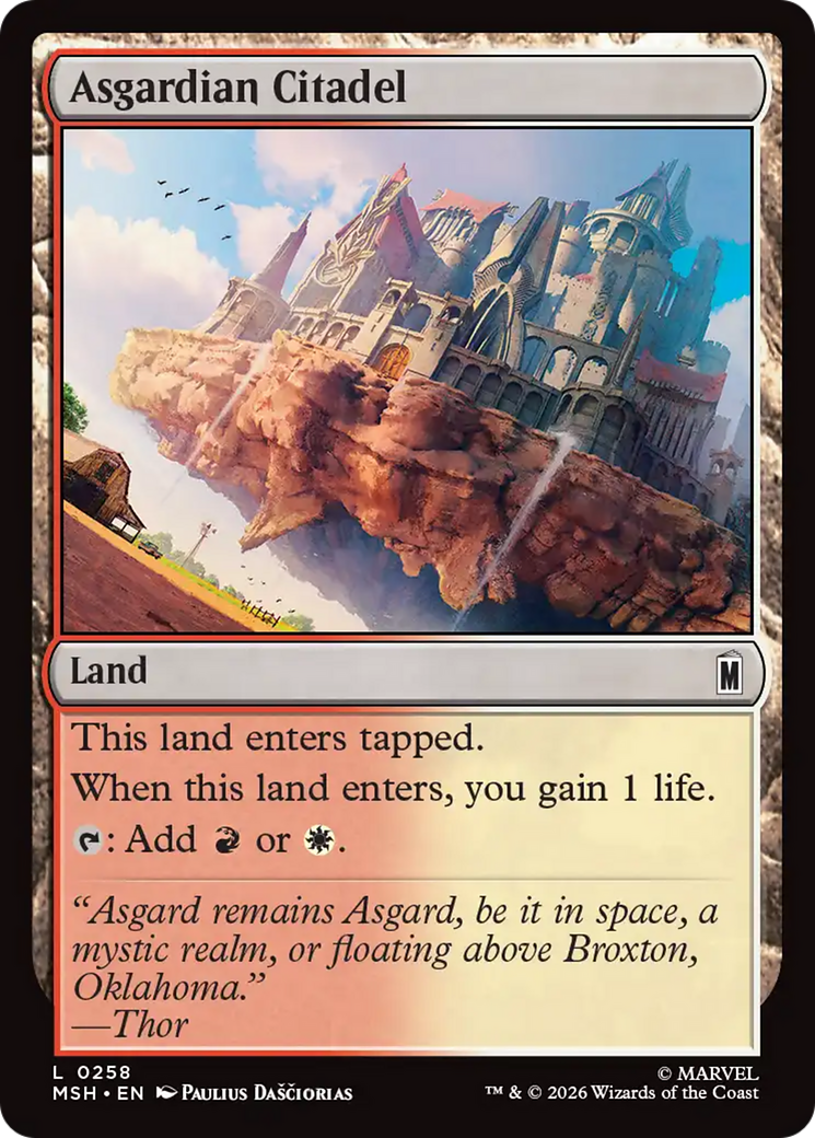 Asgardian Citadel [MSH-258]