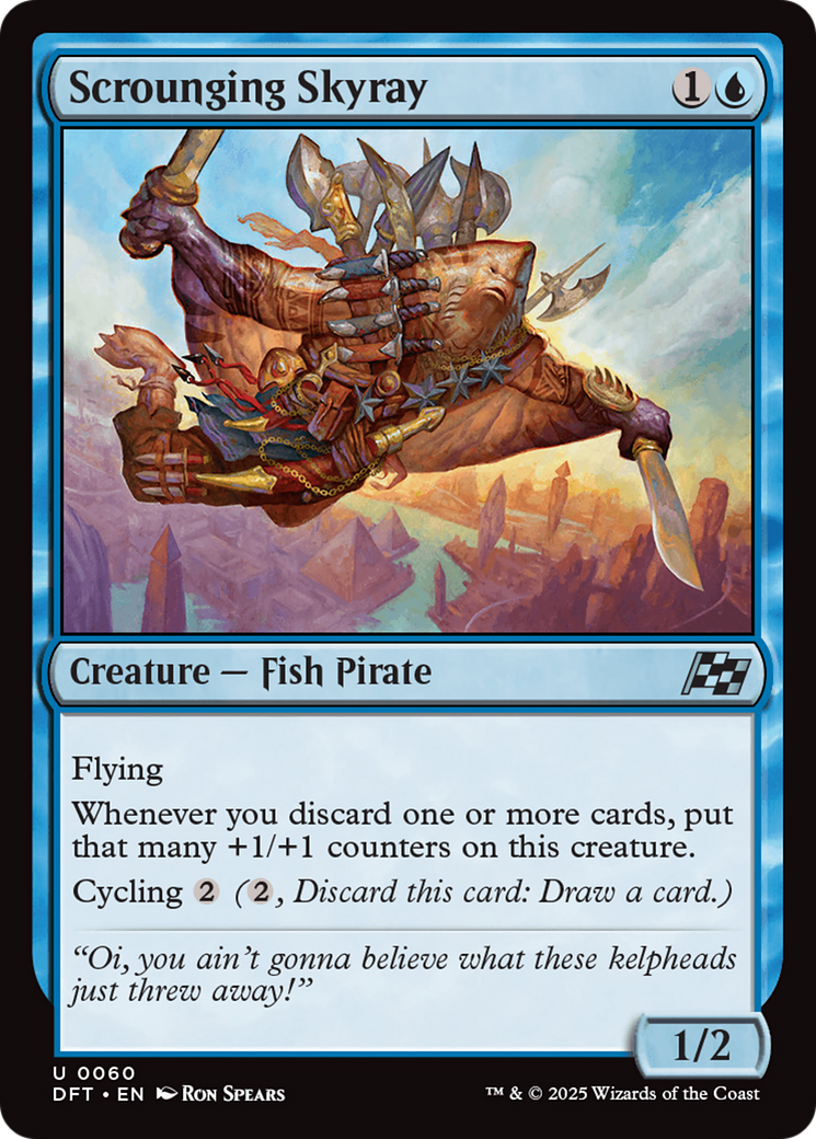 Scrounging Skyray [DFT-60]